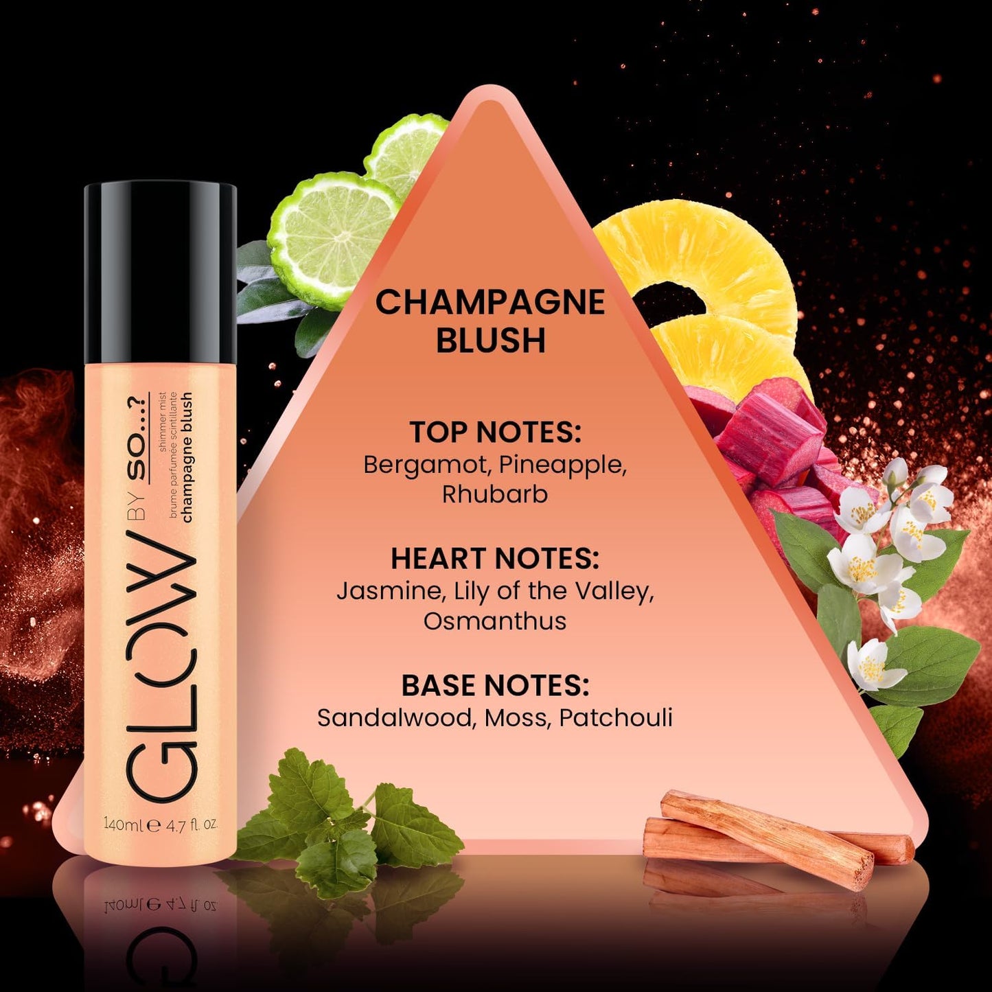Acqua Corpo GLOW CHAMPAGNE BLUSH 140ml