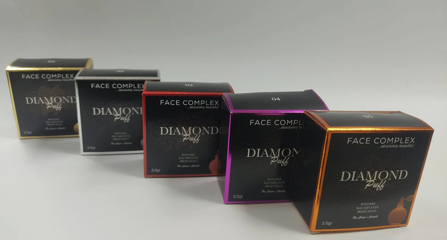 Face Complex Diamond Puff