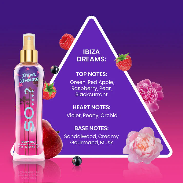 Acqua Corpo Spray IBIZA DREAMS 200ml