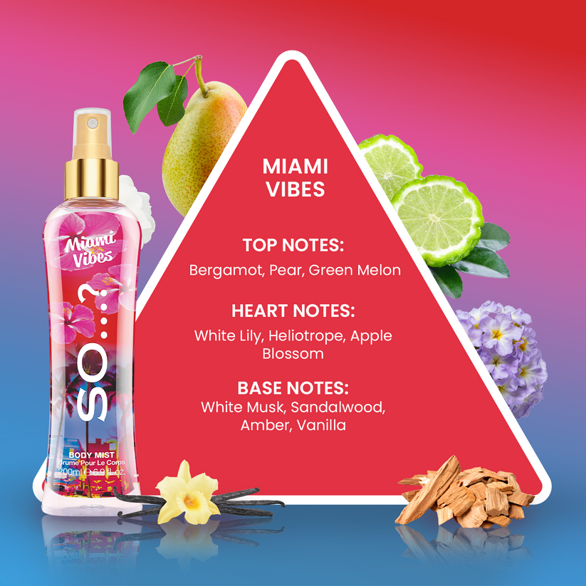 Acqua corpo spray 200ml MIAMI VIBES
