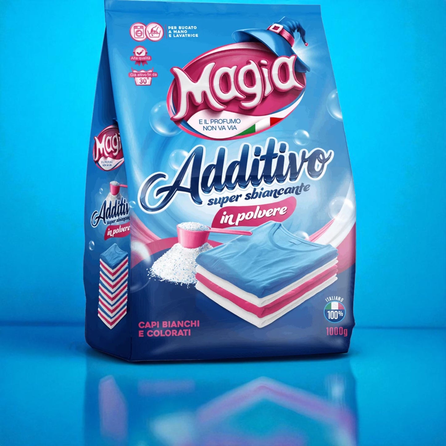 Additivo in polvere super sbiancante