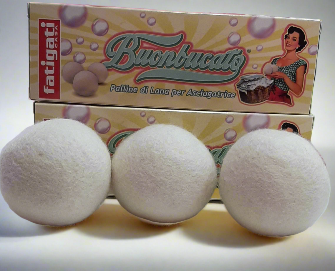 Palline di Lana per Asciugatrice 3 pz