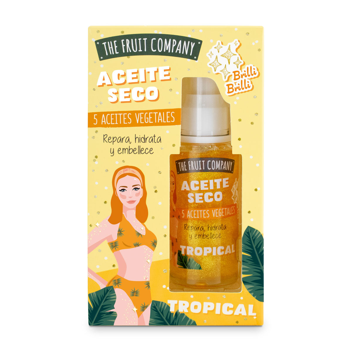 Olio secco Glitter TROPICAL
