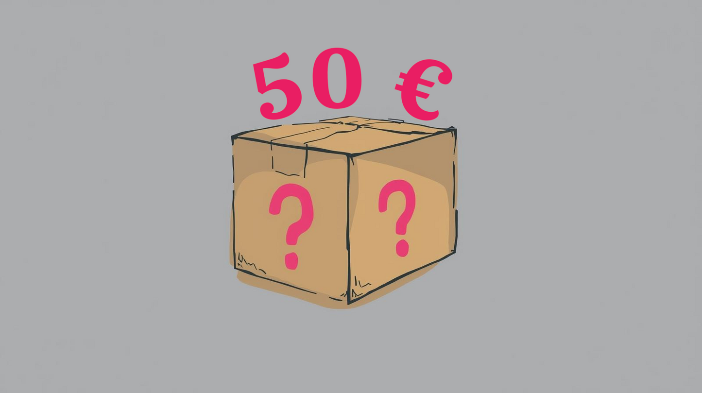 MISTERY BOX COLORATE - PULIZIA CASA -
