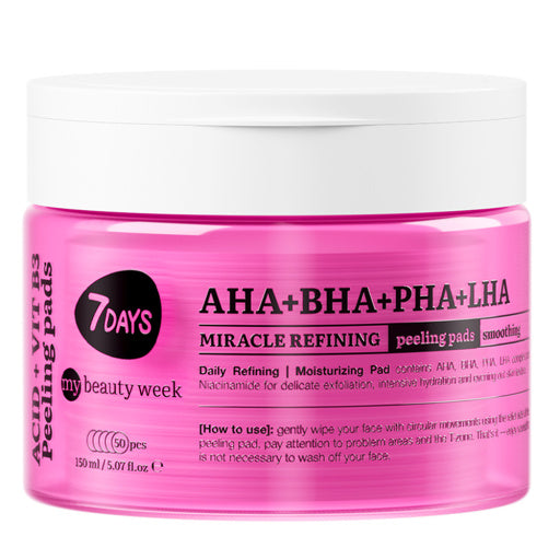 Dischetti esfolianti miracolosi per il viso AHA+BHA+PHA+LHA