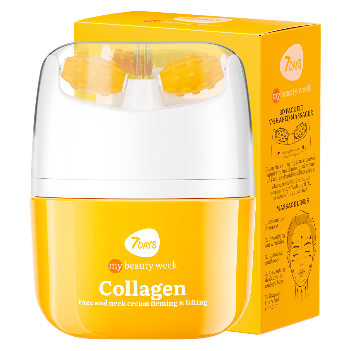 Crema viso massaggiante 3D