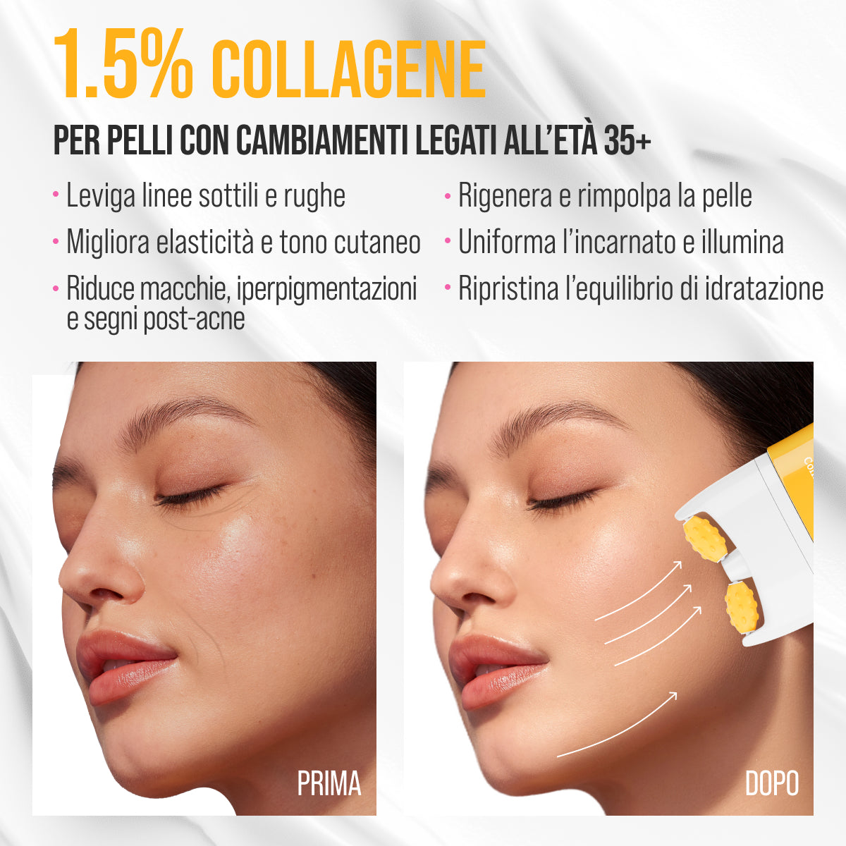 Crema viso massaggiante 3D