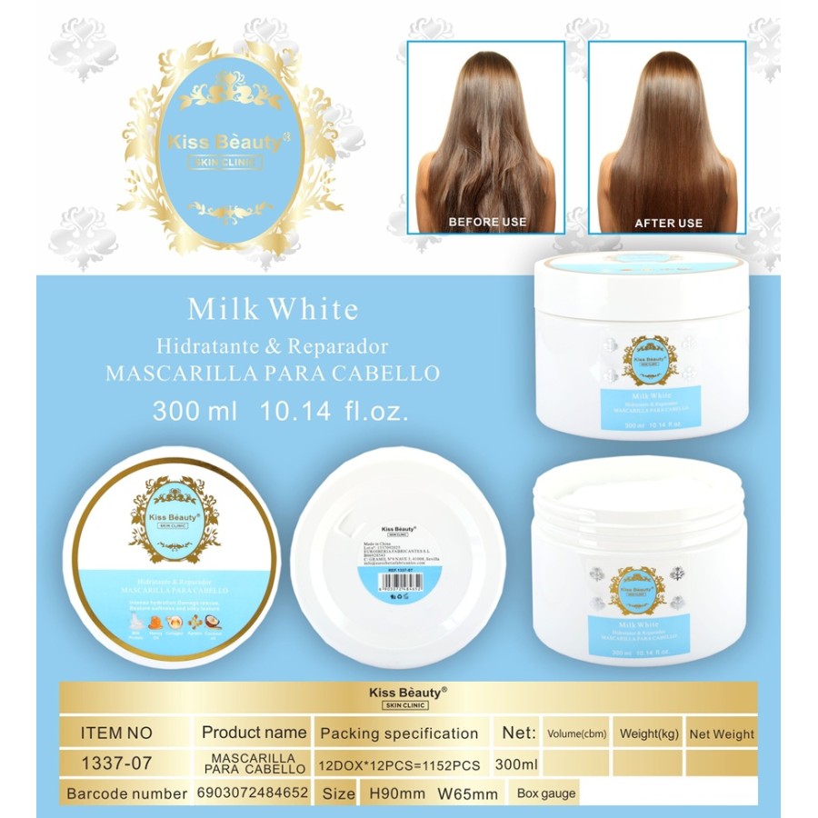 MASCHERA CAPELLI Bianco Latte