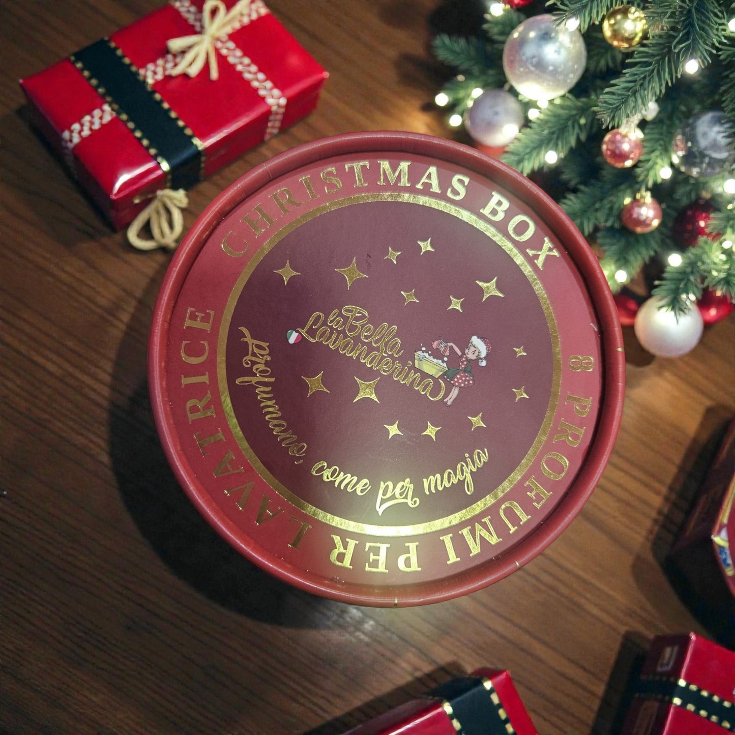 CHRISTMAS COLLECTION BOX "La bella Lavanderina"