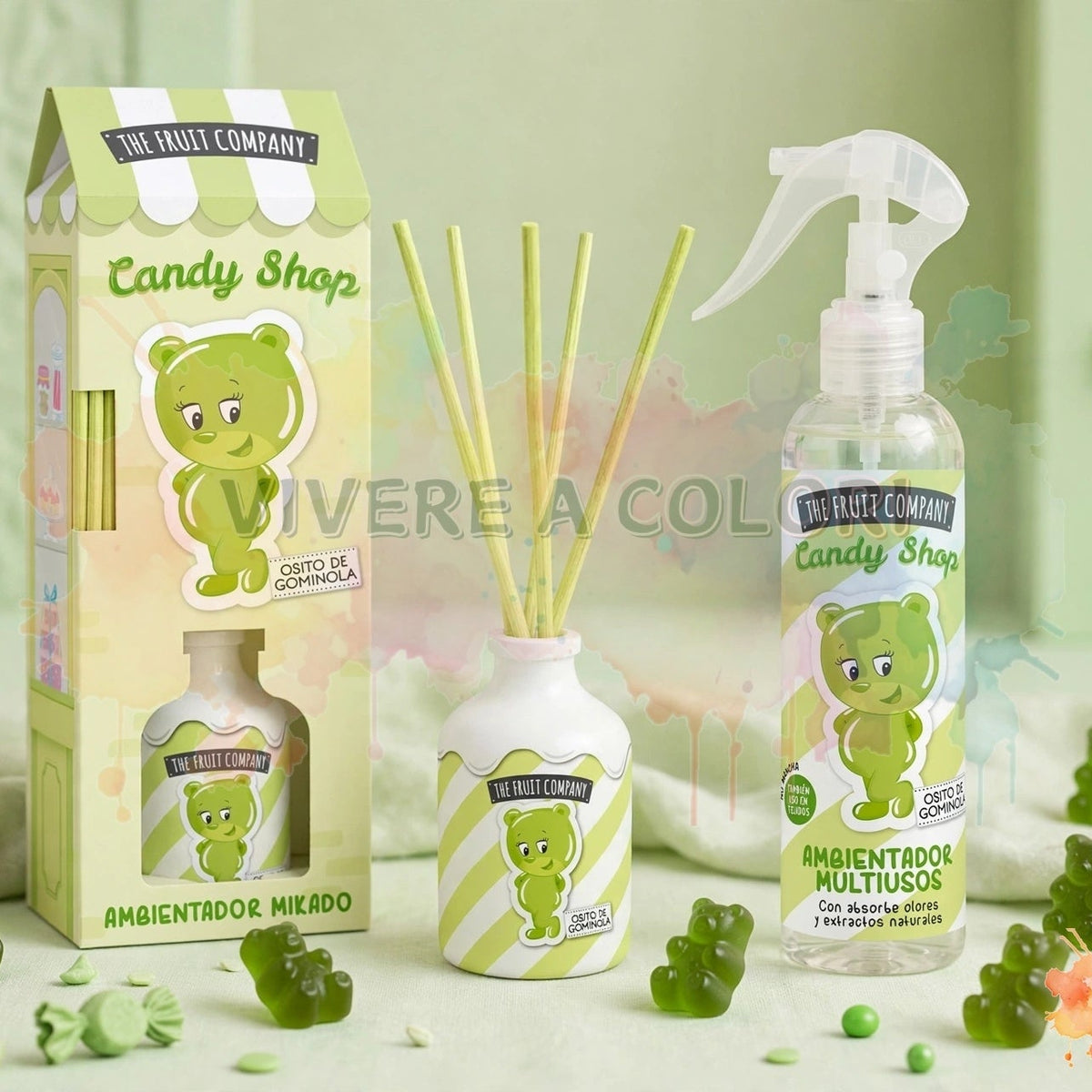SET DEODORANTE AMBIENTE "spray-mikado"
