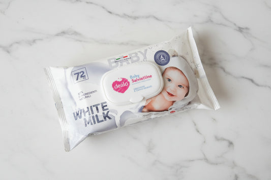 Salviette BIANCO LATTE 72pz