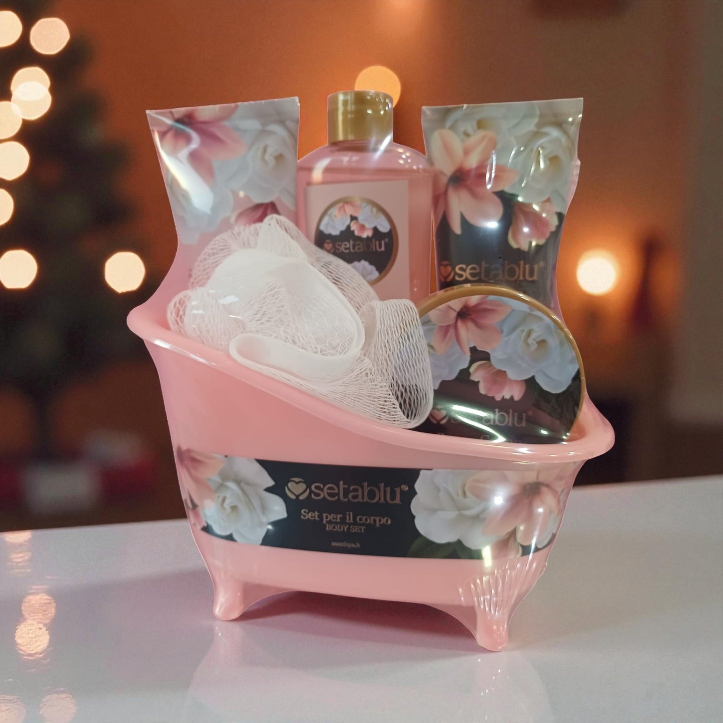 SET REGALO 5PZ VASCA DA BAGNO