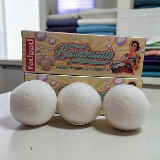 Bolas de lana para secadora, 3 unidades